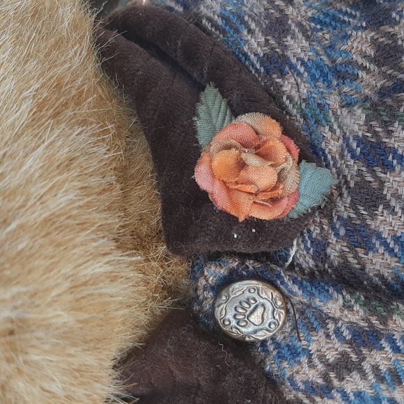 BOYDS bears collection vintage 1990-99 Stuffed Dog / bear in clothes. - Picture 3 of 12